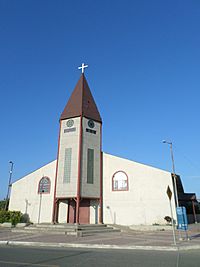 La iglesia de San José recrea la atmósfera de un típico pueblo inglés