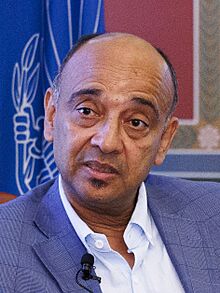 Kwame Anthony Appiah in 2024 at the Library of Congress Great Hall (cropped).jpg