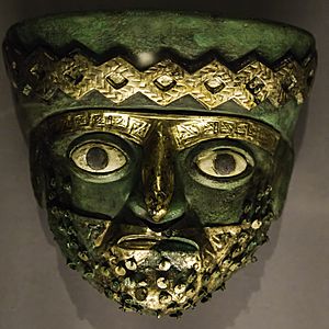 Moche Burial Mask, Peru