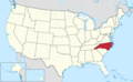 North Carolina in United States