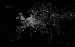 Archivo:OpenStreetMap GPS trace density