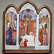 Paolo di Giovanni Fei - Presentation of the Virgin