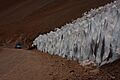 Penitentes en Ruta 150, Agua Negra, San Juan