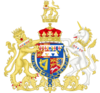 Escudo de Guillermo Federico, duque de Gloucester y Edimburgo
