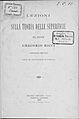 Ricci, Gregorio – Lezioni sulla teoria delle superficie, 1898 – BEIC 6572138