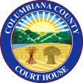 Seal of Columbiana County (Ohio) Court House
