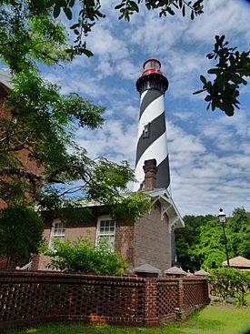 St. Augustine Lighthouse located in Florida.jpg
