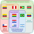 Supranational South American Bodies-es