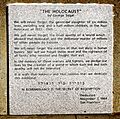 The Holocaust Memorial at the California Palace of the Legion of Honor, San Francisco 1 crop
