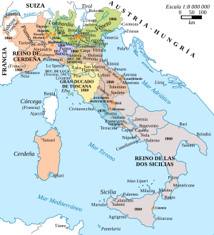 Archivo:Völkerkarte von Mittel- und Südosteuropa. Italien 1815 bis zur Gegenwart (1905)-es