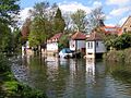 Ware Gazebos from south bank of River Lea - geograph.org.uk - 302424