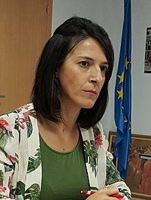 (Esther Gutiérrez Morán) Lúz Rodríguez, S. Empleo Federal se reúne con Esther Gutiérrez, Consejera de Educación y Empleo de la Junta (21185752394) (cropped).jpg