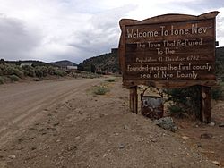 2014-07-28 13 47 45 Sign at the west entrance to Ione, Nevada.JPG