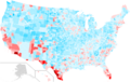 2020 - 2024 Presidential election trend