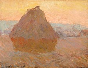 Archivo:Blanche Hoschedé Monet, Grainstack or Haystack, 1889