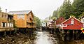 Calle histórica Creek, Ketchikan, Alaska, Estados Unidos, 2017-08-16, DD 54