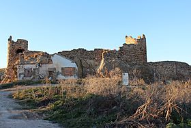 Vista general del Castillo del Berrueco.