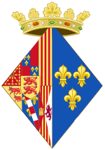 Coat of Arms of Marguerite of Angouleme, Queen Consort of Navarre.svg