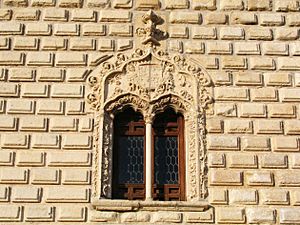 Archivo:Cogolludo Pal Duques de Medinacelli window