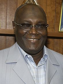 Deputy Secretary Alphonso Jackson with Nigeria's Vice President Atiku Abubakar (cropped).jpg