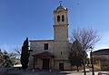 Encinillas, Iglesia de San Vicente Mártir, fachada principal