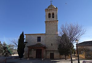 Archivo:Encinillas, Iglesia de San Vicente Mártir, fachada principal