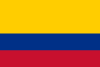 Bandera de la República de Colombia.