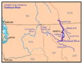 Flathead River Map