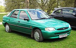 Ford Escort first reg Jan 1997 1391cc.JPG