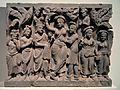 Four Scenes from the Life of the Buddha - Birth of the Buddha - Kushan dynasty, late 2nd to early 3rd century AD, Gandhara, schist - Freer Gallery of Art - DSC05128