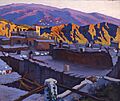 Gómez Mir.Paisaje de la Alpujarra