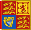 Garter Banner of the British Monarch.svg