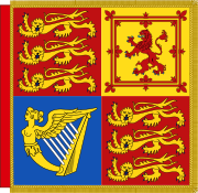 Garter Banner of the British Monarch.svg