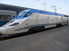 Hi-speed trains Afrosiyab (Uzbekistan)