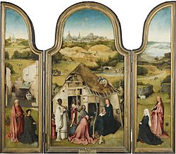 Archivo:Hieronymus Bosch - Triptych of the Adoration of the Magi - WGA2606