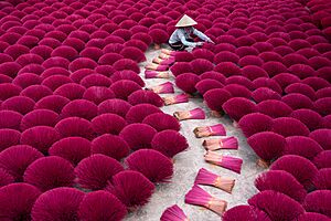 Archivo:Incense in Vietnam