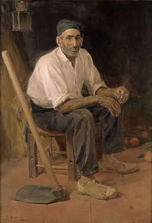Archivo:L'oncle Andreu de Rocafort, Josep Benlliure Gil, Museu de Belles Arts de València