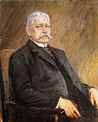 Archivo:Liebermann portret van Paul von Hindenburg