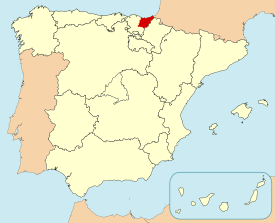 Archivo:Localización de la provincia de Guipúzcoa
