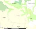 Map commune FR insee code 11399