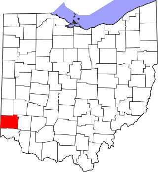 Map of Ohio highlighting Butler County.svg