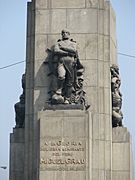 Miguel Grau Statue Lima Avenida Grau