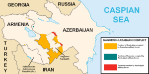 Archivo:Nagorno-Karabakh conflict map (pre-2020)