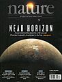 Nature volume 536 number 7617 cover displaying an artist’s impression of Proxima Centauri b