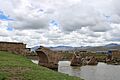Puente colonial colapsado en Lampa, Puno