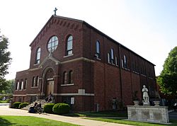 Saint Isidore Catholic Church (Bloomingdale, Illinois) - exterior 2.jpg