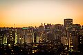 Sampa ao entardecer