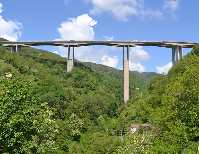 Viadotto Gorsexio, autostrada A26