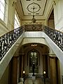 Vista interior de las escaleras