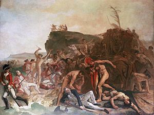Archivo:Zoffany Death of Captain Cook